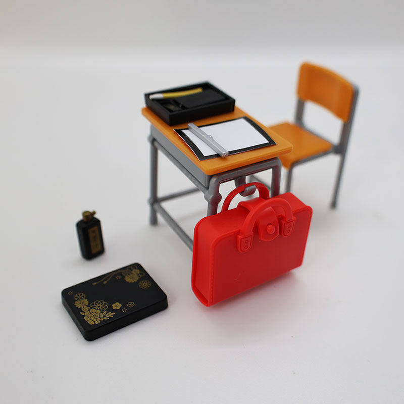现货 日本Epoch 迷你学校书包桌椅 微缩桌子模型 笔墨纸砚 扭蛋,淘宝优惠券,粉丝福利购,淘宝优惠卷