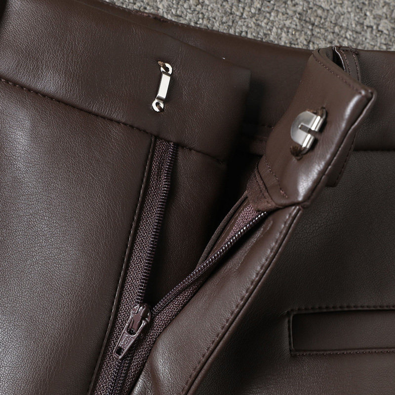 高级感小香风PU皮短裤女秋冬新款辣妹a字裤韩版时尚显瘦阔腿靴裤,淘宝优惠券,粉丝福利购,淘宝优惠卷