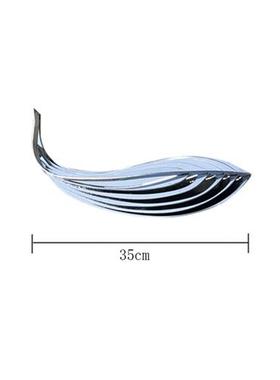 不锈钢鱼雕塑售楼处庭院酒店花园林水池创意装饰摆件户外景观定制