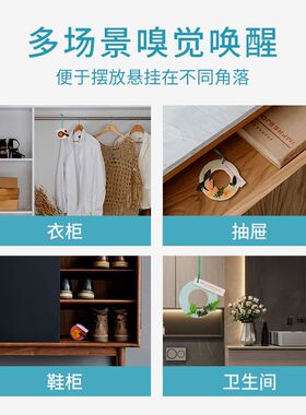 香薰蜡片衣柜除异味卫生间家用