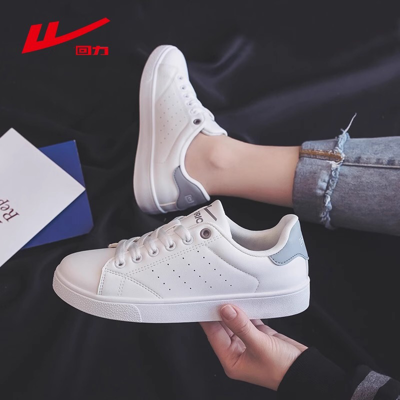 回力女鞋小白鞋女款2025秋季新款学生休闲鞋子女百搭情侣运动板鞋 - 图2