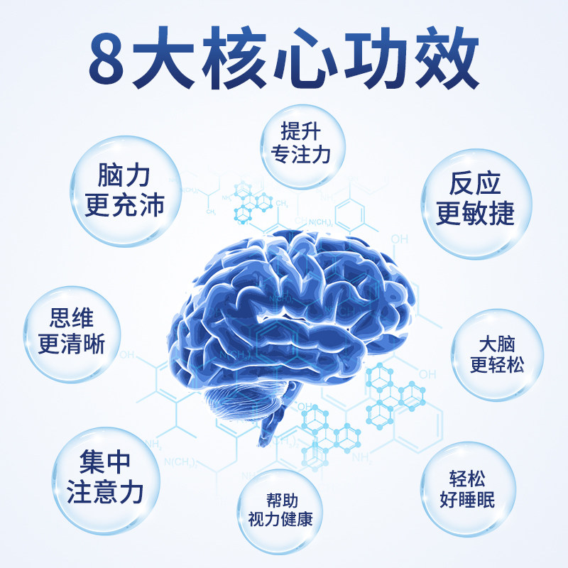 补脑素补脑增强记忆力神经酸dha SorlifeFlipped海外鱼油/深海鱼油