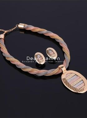 非洲新娘金属项炼Earring