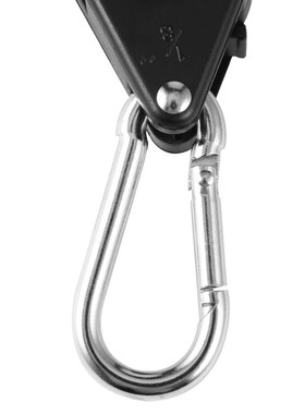 150lbs Reflector Hangers Load 1/8 Grow Light Rope Ratchet Li