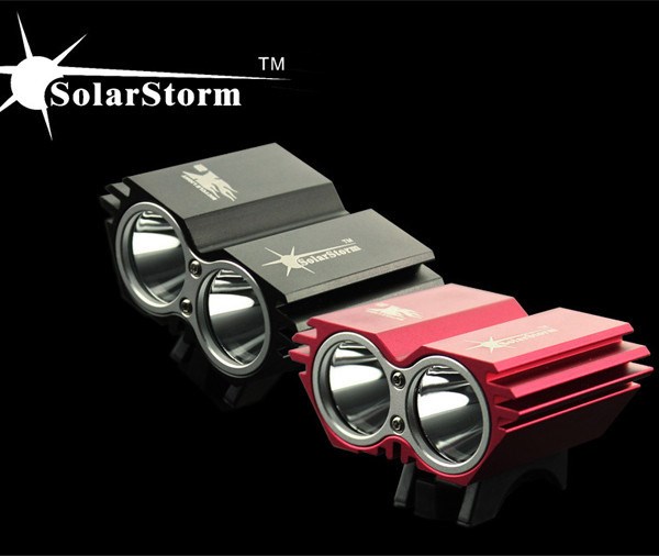 5000 Lumen 2x XML U2 LED SolarStorm Cycling Bicycle Bike Fro - 图1