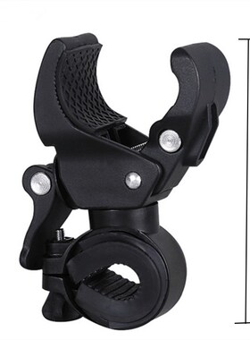 Bicycle niversal 90-degree Rotating Handlebar Mount LED Flas