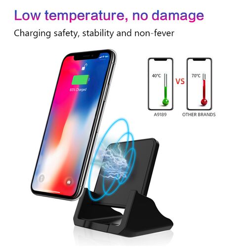10W QI Wireless Charger Stand For iPhone 12 11 Pro X XS XR - 图1