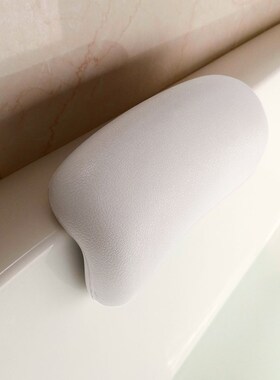 Bath Pillow Bathtub Headrest bath cushion Neck Protection Cu