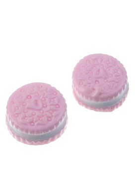 20pcs Colorful Round Resin Oreo Cookies Decoration Crafts F