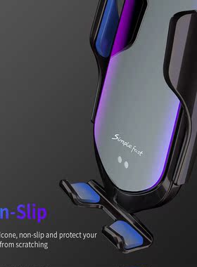 Qi Wireless Car Charger 15W Quick Charge For iPhone 12 11 X
