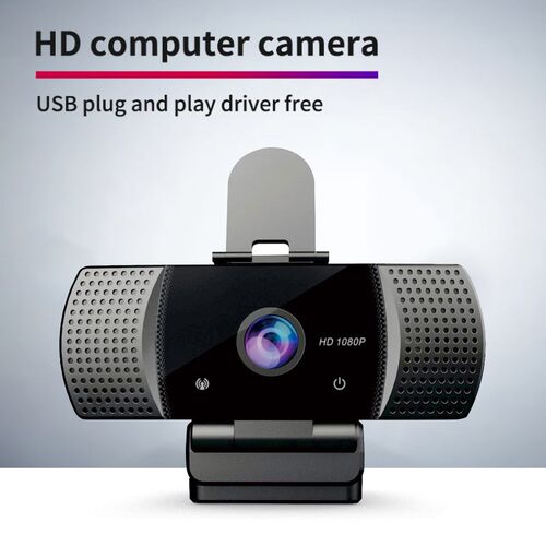 New Webcam 1080P Full HD 4K 30FPS Wide Angle USB Web Cam Wit - 图1