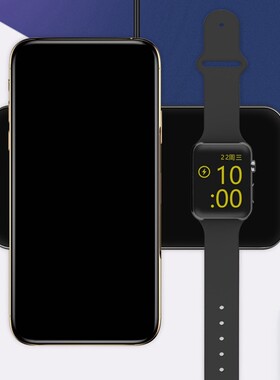 Qi Wireless Charger for Apple Watch  IWatch 15W 3 in 1 Fast