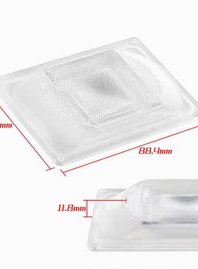 1Set LED Lens Reflector  LED COB Lamps Include PC lens+Refl