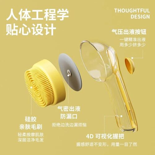 【下单立减30】宠物狗狗洗澡刷猫咪沐浴用品按摩刷硅胶搓澡神器 - 图2