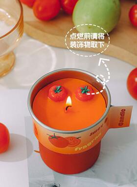创意野番茄香薰蜡烛礼盒