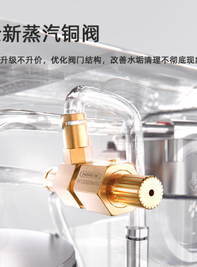 带OPV意式半自动咖啡机浓缩家用
