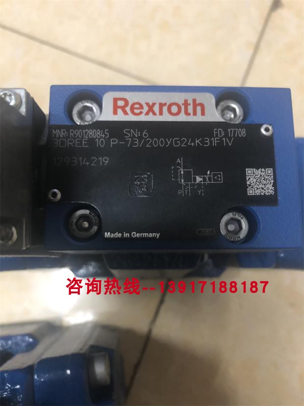 R900919502 3DR16P5-53/50Y/00M力士乐比例减压阀德国工业液压 - 图3