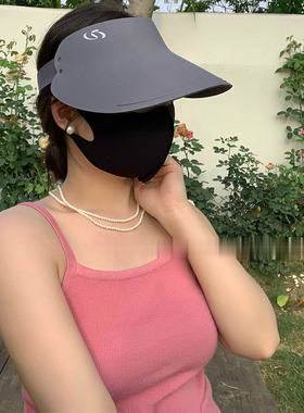 轻盈版跑步运动无痕防晒帽