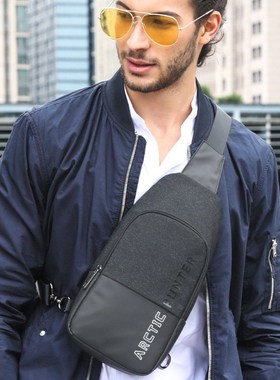 ARCTIC HUNTER 2020 Fashion Casual Travel Men's Crossbody Ba