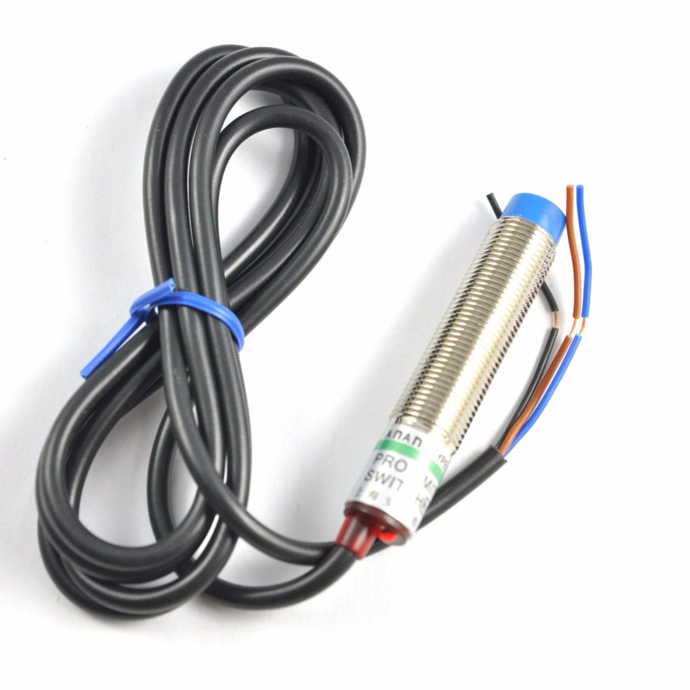 2pcs LJ12A3 4 Z/BY 3 Wire PNP Proximity Sensor Switch , DC - 图0