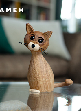 TAMEH猫咪手办摆件手工制作