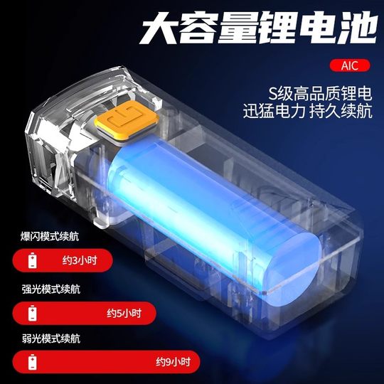 自行车夜骑灯超亮骑行装备尾灯山地车公路车灯单车夜行夜间照明灯