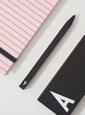 极简字母文具盒笔盒摆设