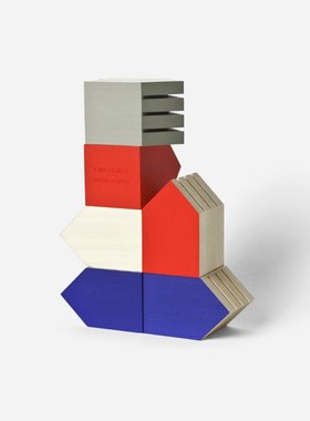 纸老虎新品木制名片夹小摆设