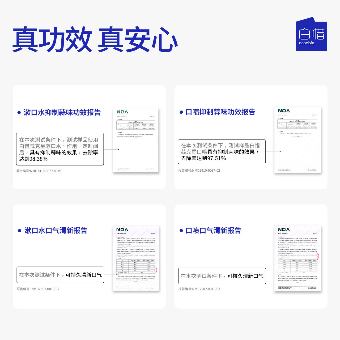 【蒜克星系列】白惜瓶装漱口水留香去蒜味清新口气防蛀益生菌