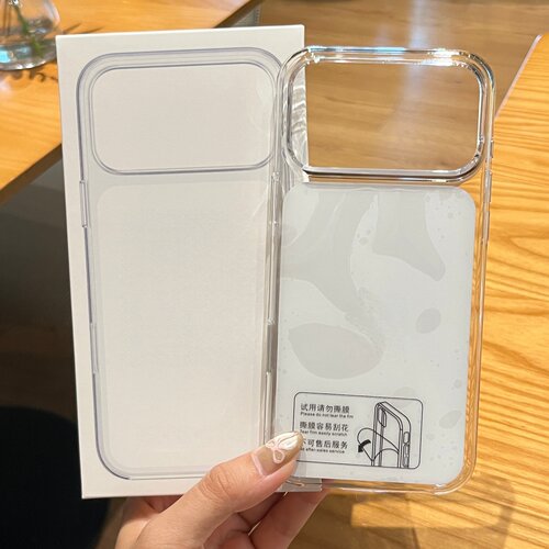 【华强北顶配版本】正品手机壳适用于苹果17promax透明壳iphone16磁吸magsafe动画15pro官网14-13-12同款Air - 图2