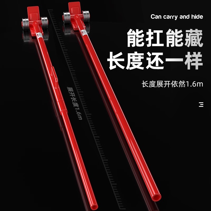 力拓中用 轴承撬棒撬杠重型高硬度特种钢3吨5吨起重搬运撬棍带轮 - 图3