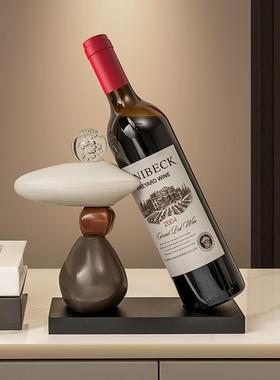 时来运转客厅电视柜桌面装饰摆件石头轻奢高档高级感小众搬家礼物