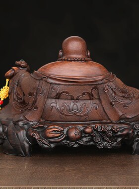 弥勒佛菩萨摆件招财大肚笑佛像供奉家用客厅玄关办公室桌开业礼品