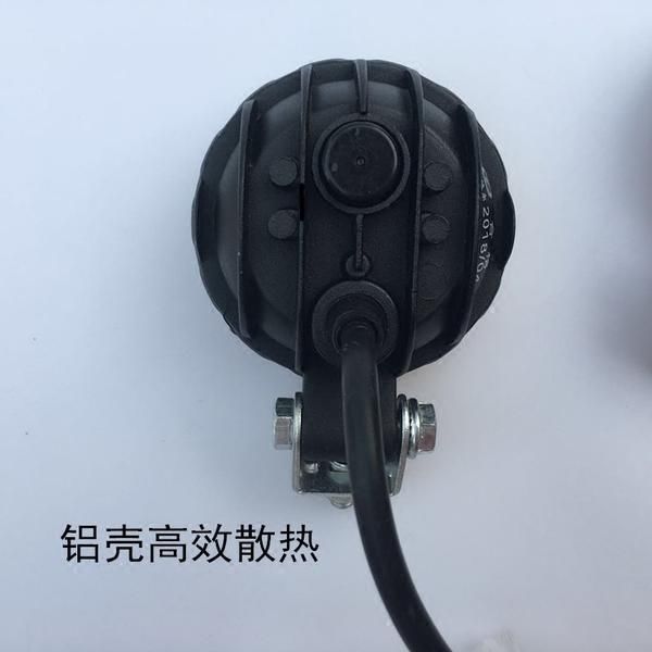 3寸圆4珠射灯电动车灯卡车货车农用车LED汽车射灯12V24V辅助车灯-图1