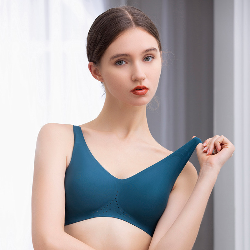 无钢圈一片式收副乳防下垂法式内衣 LunaBonita文胸