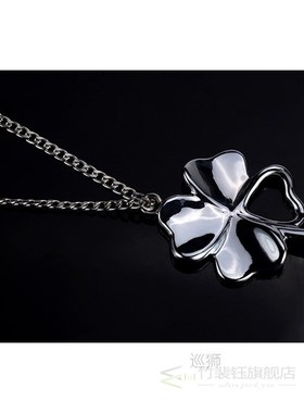 Car Pendant Metal Lucky Clover Auto Rear View Mirror Decorat