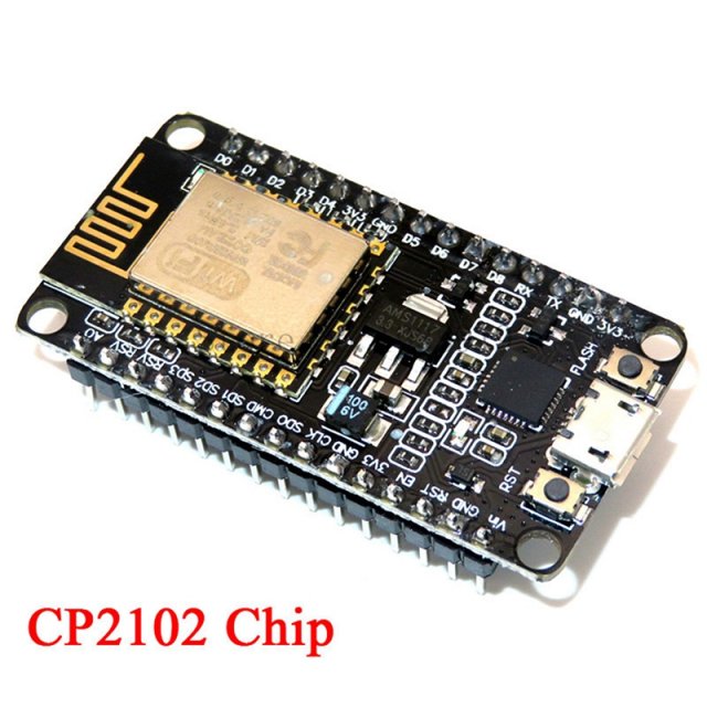 for NodeMcu Lua Development Kit CP2102 ESP8266 WIFI Esp-12E-图1