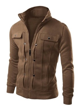 2020 autumn/winter warm wool jacket men's hoodies coats man