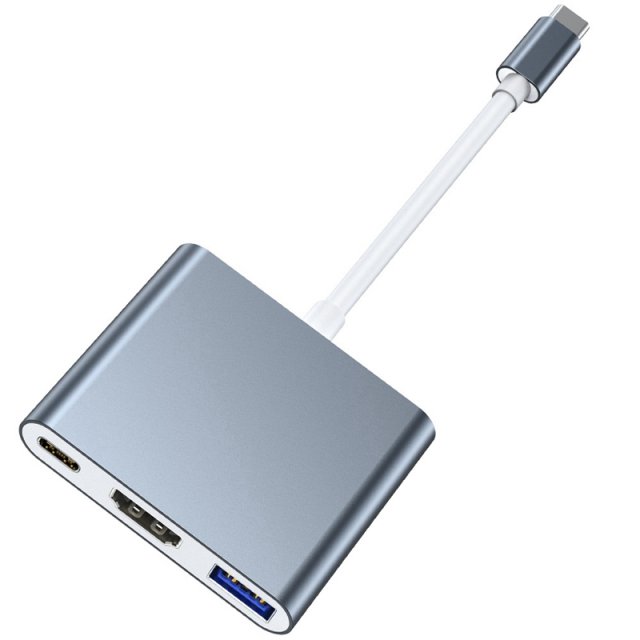 Type C to USB3.0+HD+MI+PD USB3.0 Adapter Converter Cable HD - 图1