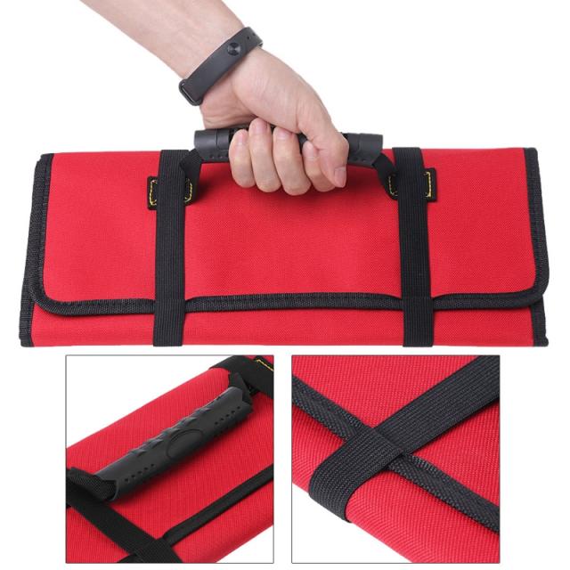 Car Storage Ox适用于d Canvas Roll Car Repair Tools Storage B - 图3