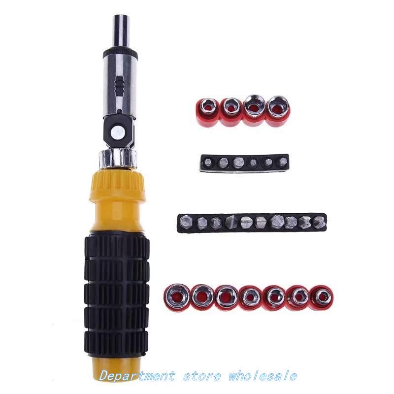 27pcs Muliti-functional Ratcheting Screwdriver Set Screwdriv-图0