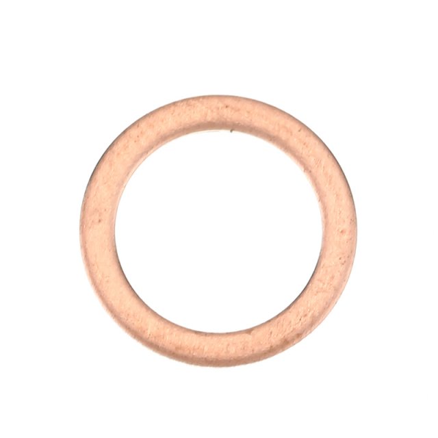 15Pcs/Set Copper Washers Flat Seal Ring Fitting For Car Moto - 图0