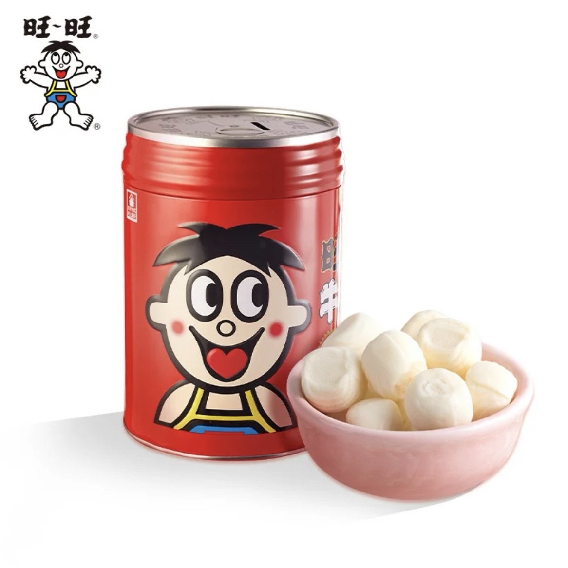 旺仔牛奶糖储钱罐存钱罐401g结婚喜庆糖果年货同款巨型送礼四口味,淘宝优惠券,粉丝福利购,淘宝优惠卷