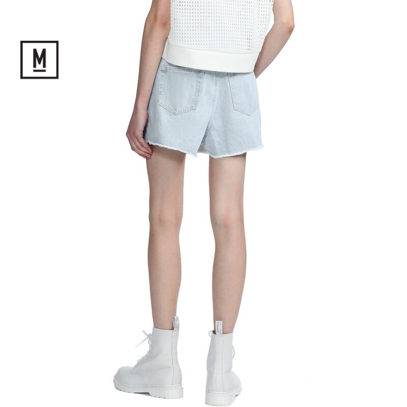 musium div女装2022春夏新品短裙裤 MUSIUMDIV牛仔裤