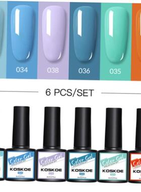 Nail Polish Gel Set Nails Hybrid Gel Vernis Semi 指甲油凝胶1