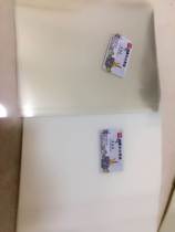 A3 fully transparent fillin negatives printing sheet printing film inkjet negatives anti-warp and anti-roll 50 sheets