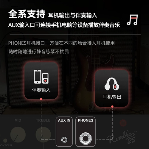 Спикер Fender Fenidou Rumble Series 15/25/40/100 Электрический басовый динамик с аккомпанементом