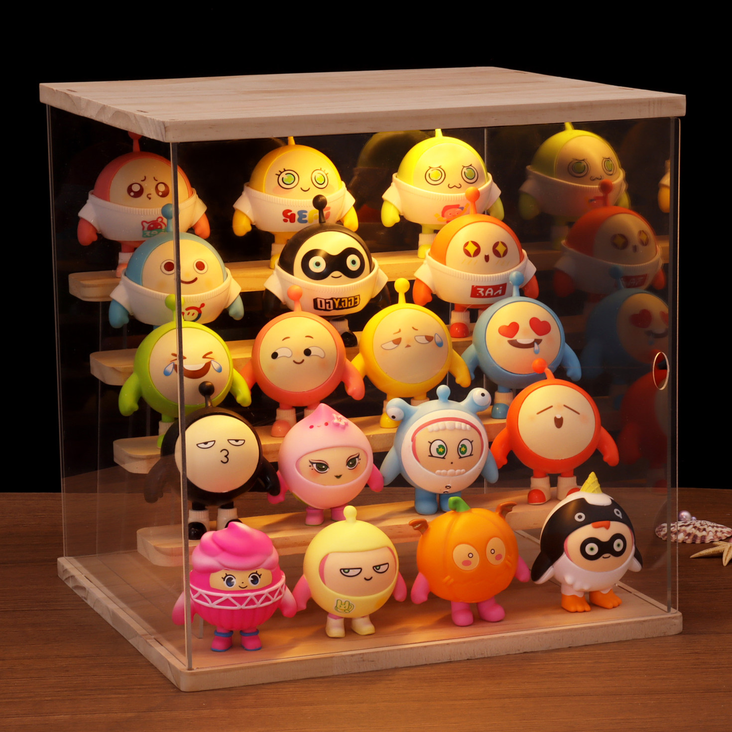 蛋仔派对盲盒手办公仔的生日礼物周边摆件男女孩玩具可爱但在奖励