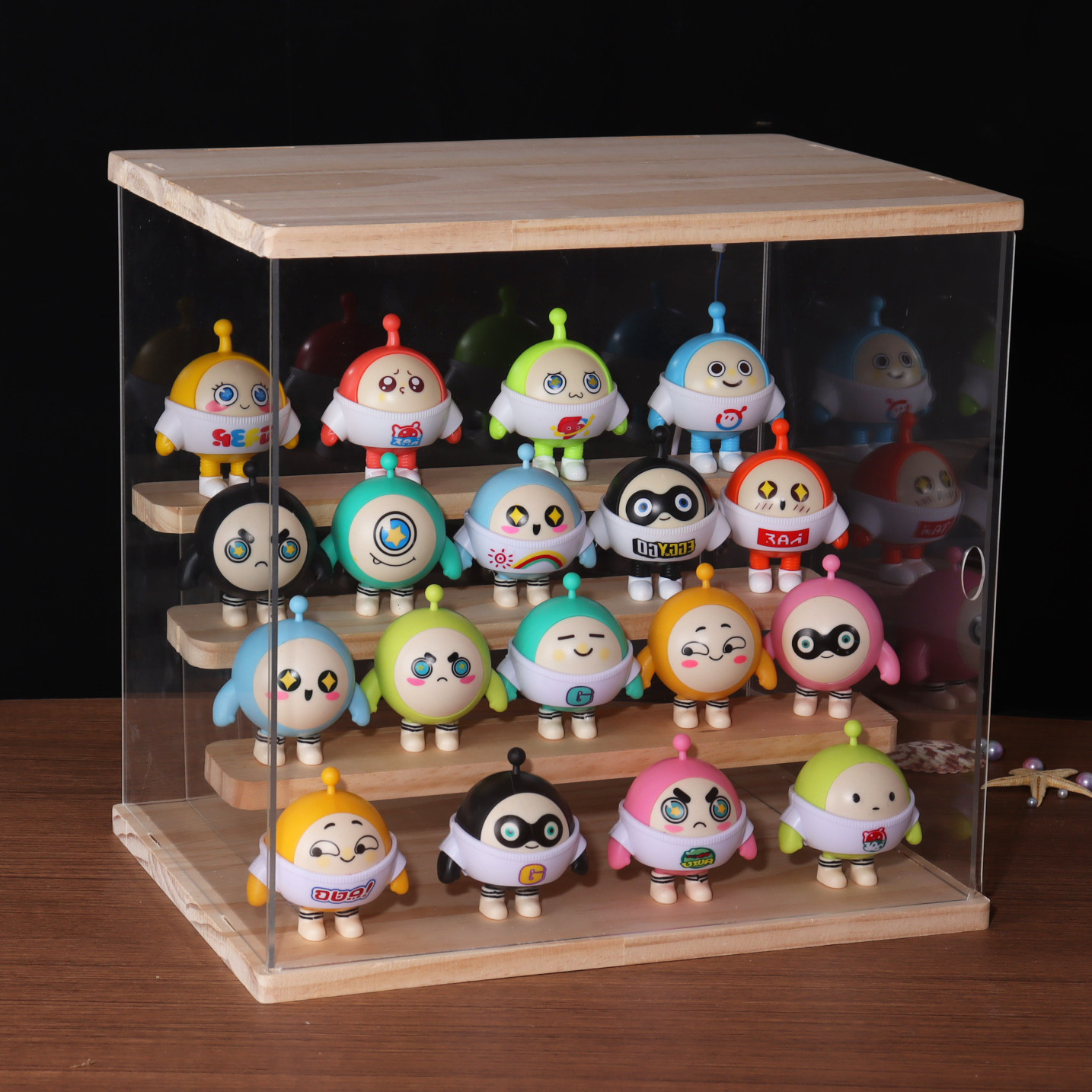 蛋仔派对盲盒手办公仔的生日礼物周边摆件男女孩玩具可爱但在奖励