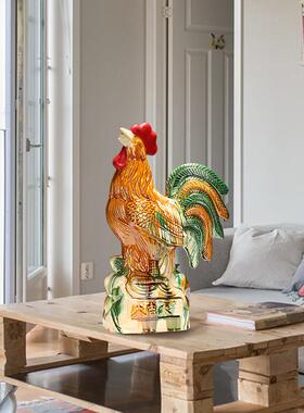 25款博艺萱 陶瓷鸡摆件打鸣公鸡大吉大利工艺品生肖公鸡母鸡乔迁